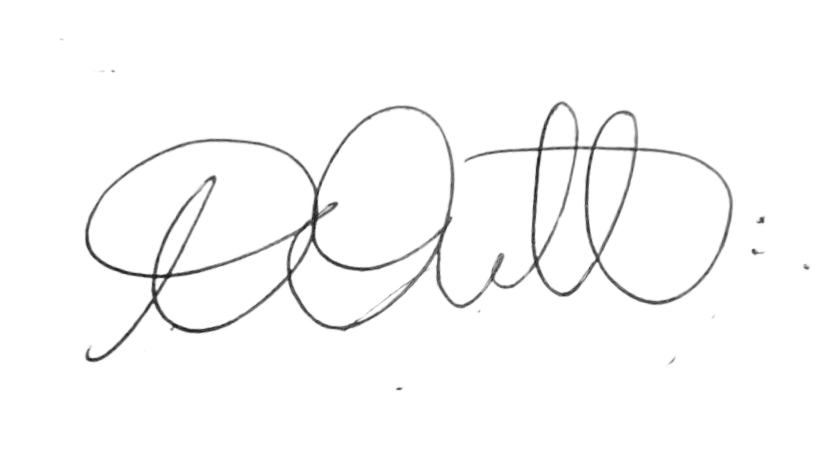 Assinatura Valdecir Rabelo Filho